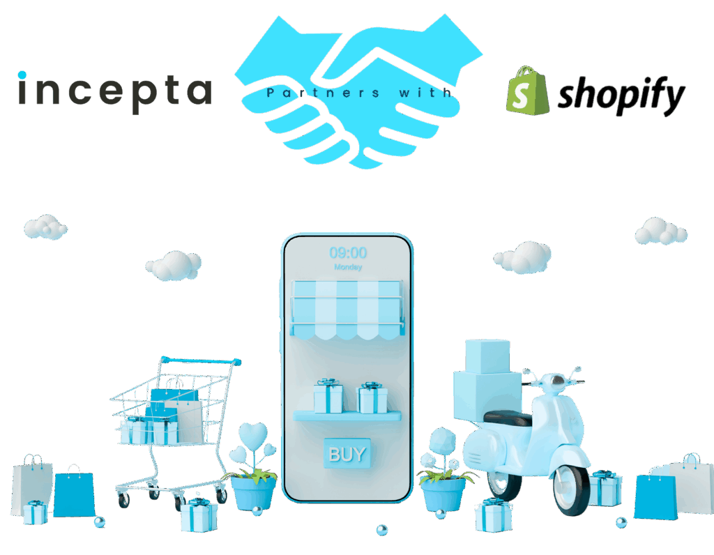 shopify - technology partner Incepta