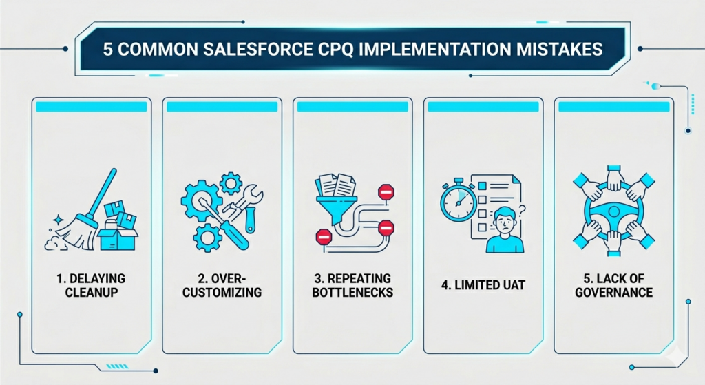 5 Common Salesforce CPQ Implementation Mistakes