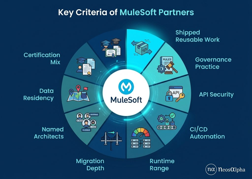 criteria to evaluate a MuleSoft integration partner