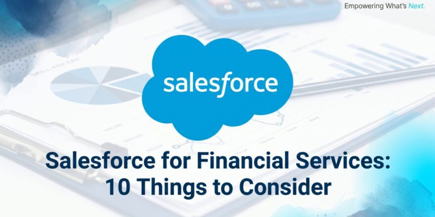 Salesforce for Financial Services